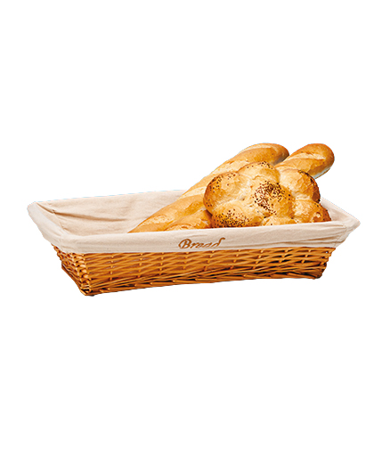 Açık Büfe Hasır Ekmek Sepeti Açık Renk JN 553512 PYCL