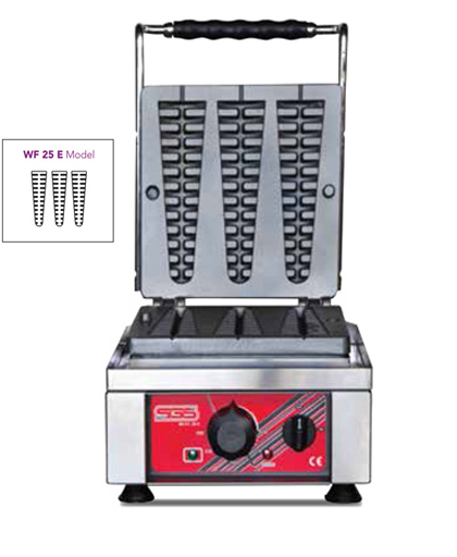 Tekli Çam Waffle Makinesi WF 25 E