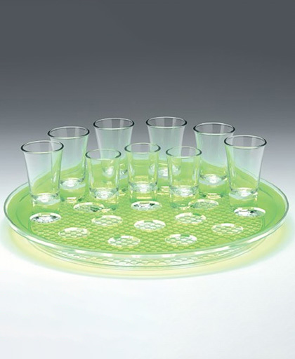 Polycarbonat Tepsili Shot Servisi 21'li ZCP 312-Y