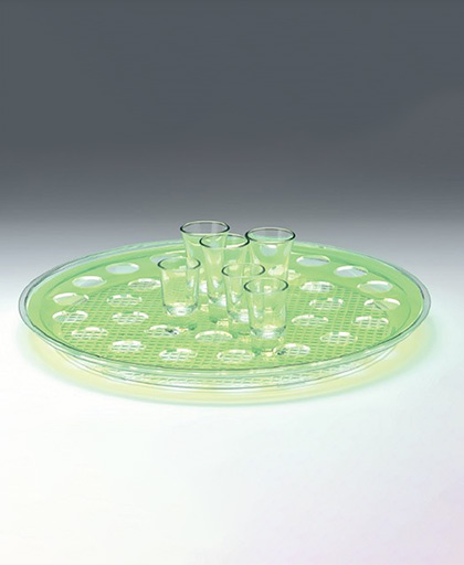 Polycarbonat Tepsili Shot Servisi 35'li ZCP 313-Y