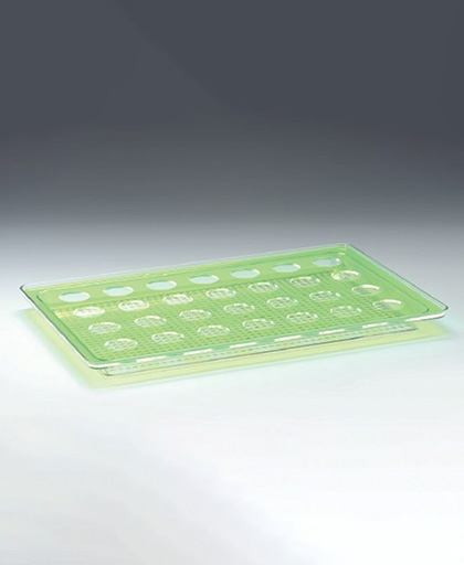 Polycarbonat Tepsili Shot Servisi 28'li ZCP 678-Y