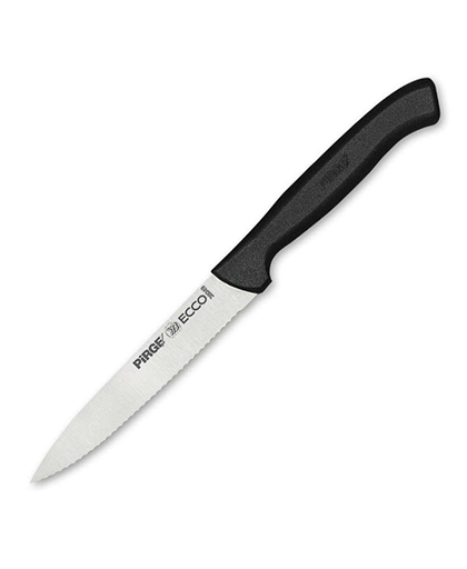 Ecco Sebze Bıçağı Dişli Siyah 12 cm