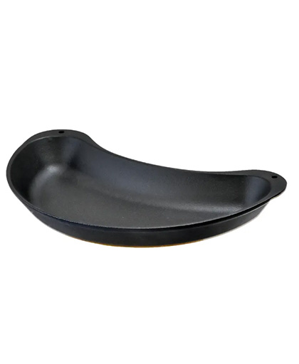 Böbrek Formlu Fajita Tabağı 10x20 cm.