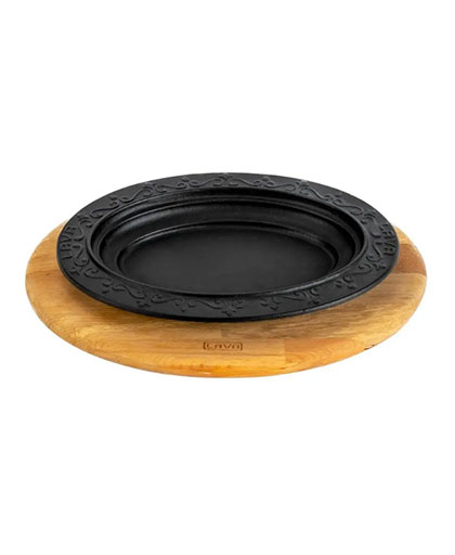 Oval Döner Kebap Tabağı Kayın Servis Ahşabı 28x20cm.
