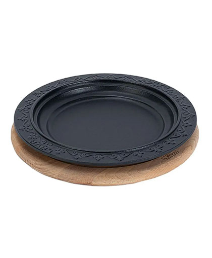 Oval Döner Kebap Tabağı Kayın Servis Ahşabı Ø28cm.