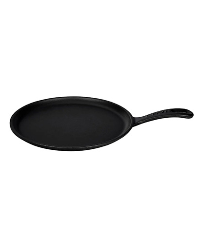 Yuvarlak Pizza Krep Pankek Tavası Yekpare Saplı Ø20 cm.