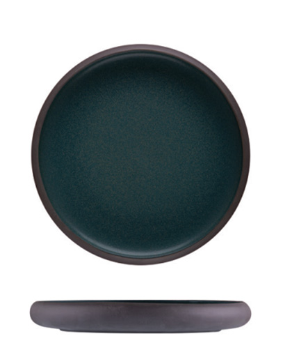 Teal Celesta Düz Tabak 22 cm