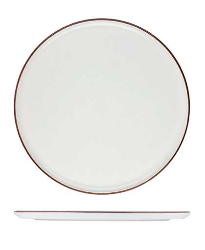 Modest Brown Mesa Pizza Tabağı 33 cm