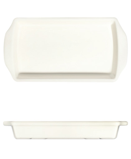 Transparan Braise Dikdörtgen Fırın Kabı 26 cm (26x14 cm)