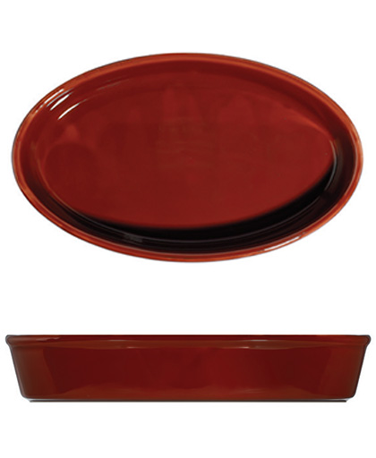 Kora Braise Oval Fırın Kabı 28 cm (28x18 cm)