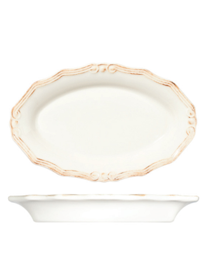 Patina Tiffany Oval Tabak 21 cm