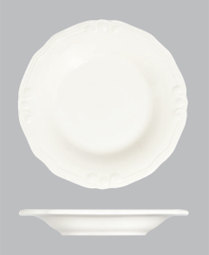 Transparan Tiffany Çukur Tabak 16 cm