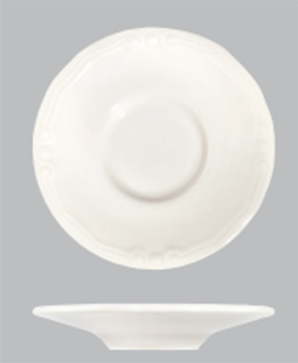 Transparan Tiffany Çay Tabağı 12 cm