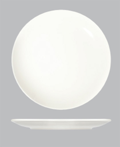 Transparan Lona Düz Tabak 28,5 cm