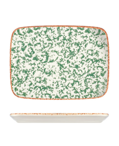 Venecia Green Quadro Dikdörtgen Tabak 31 cm (27x20 cm)