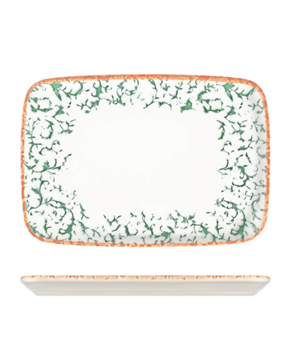 Venecia Green W Quadro Dikdörtgen Tabak 37 cm (33x23 cm)