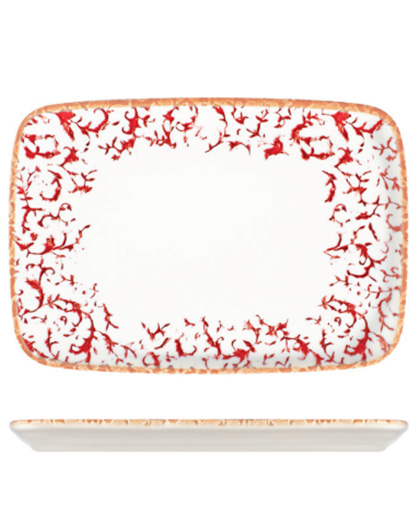 Venecia Maroon W Quadro Dikdörtgen Tabak 37 cm (33x23 cm)