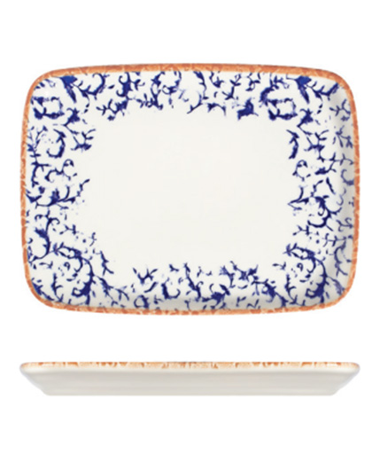 Venecia Navy W Quadro Dikdörtgen Tabak 31 cm (27x20 cm)