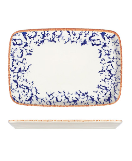 Venecia Navy W Quadro Dikdörtgen Tabak 37 cm (33x23 cm)
