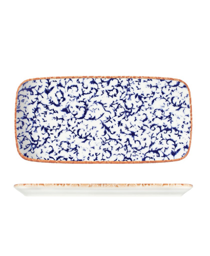 Venecia Navy Quadro Dikdörtgen Tabak 35 cm (34x16 cm)