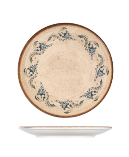 Voyage Navy Lona Düz Tabak 15 cm