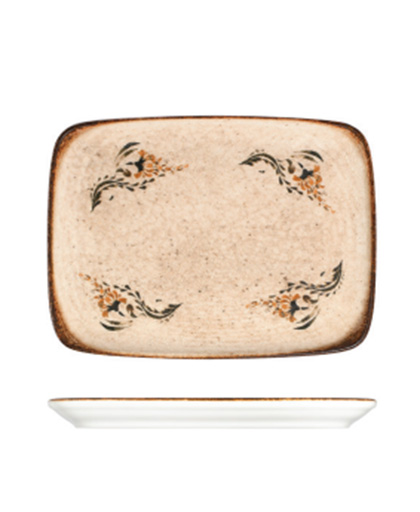 Voyage Terra Quadro Dikdörtgen Tabak 31 cm (27x20 cm)