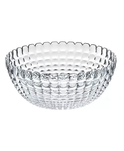 Jumbo Guzzini Tiffany Şeffaf Bowl Kase XL 30 Cm. 21383000