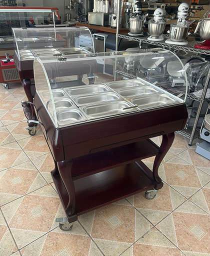 Meze Servis Arabası Buz Soğutmalı 008