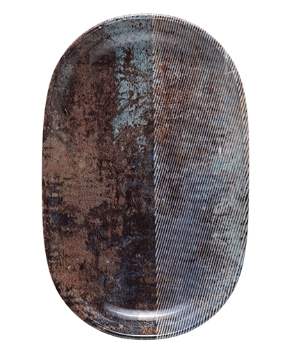 Oxida Magnus Oval Kayık Tabak 14 Cm. (14x9)